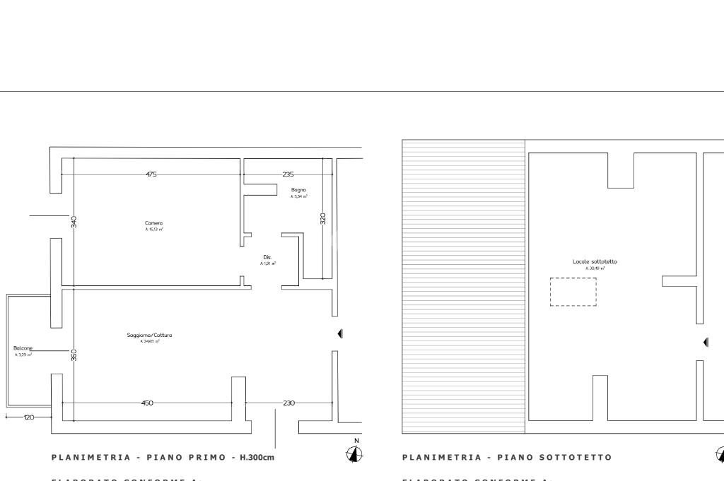 Quadrilocale Viale XXV aprile, Ameglia - planimetria 1