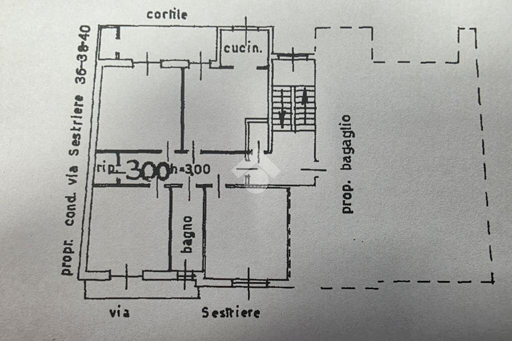 Four-room apartment Via sestriere, Rivoli - floor plans 1