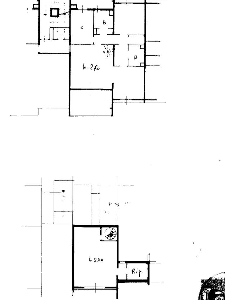 Trilocale via Gugliemo Marconi, frazione Milano 3, Basiglio - planimetria 1