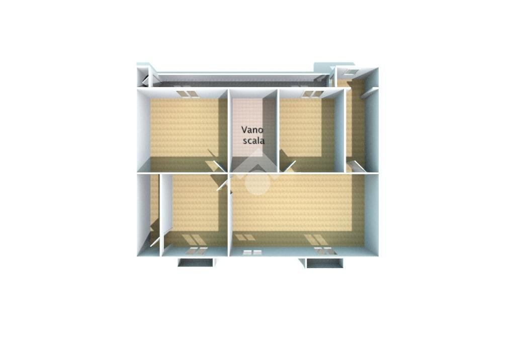 Four-room apartment Corso Felice Cavallotti, Asti - floor plans 1