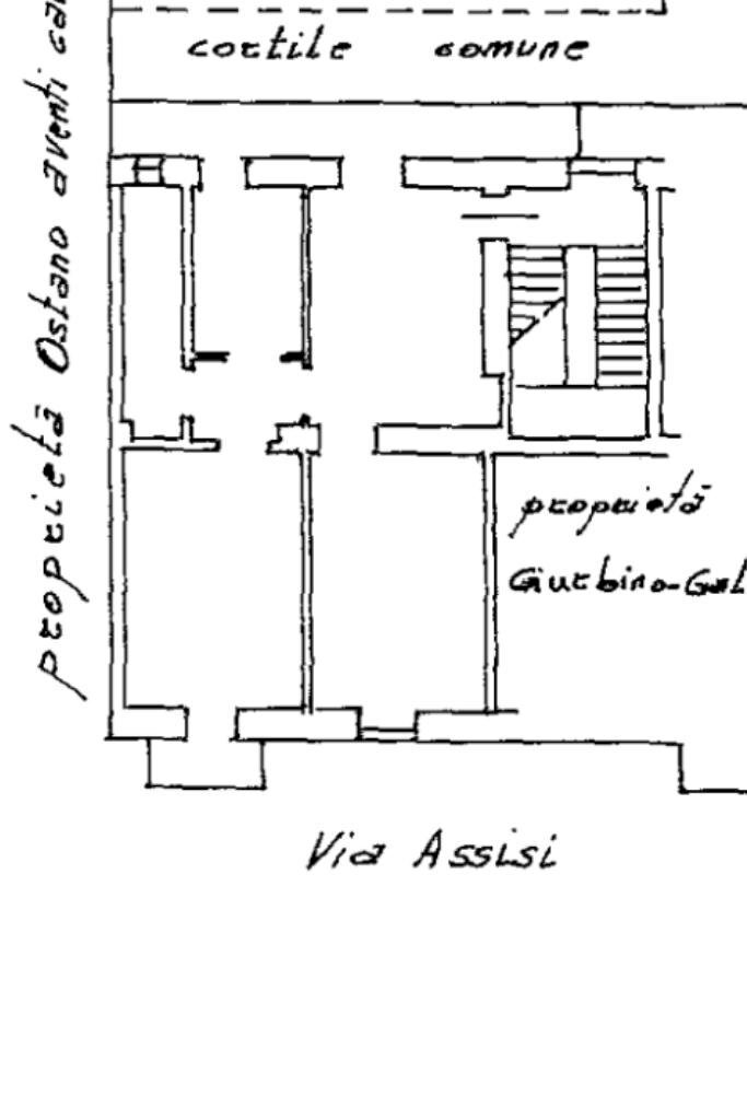 Four-room apartment Via assisi, Torino (neighborhood Madonna Campagna) - floor plans 1