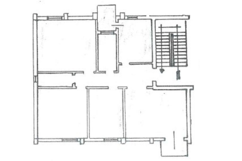 Four-room apartment Via Renata di Francia, Ferrara - floor plans 1