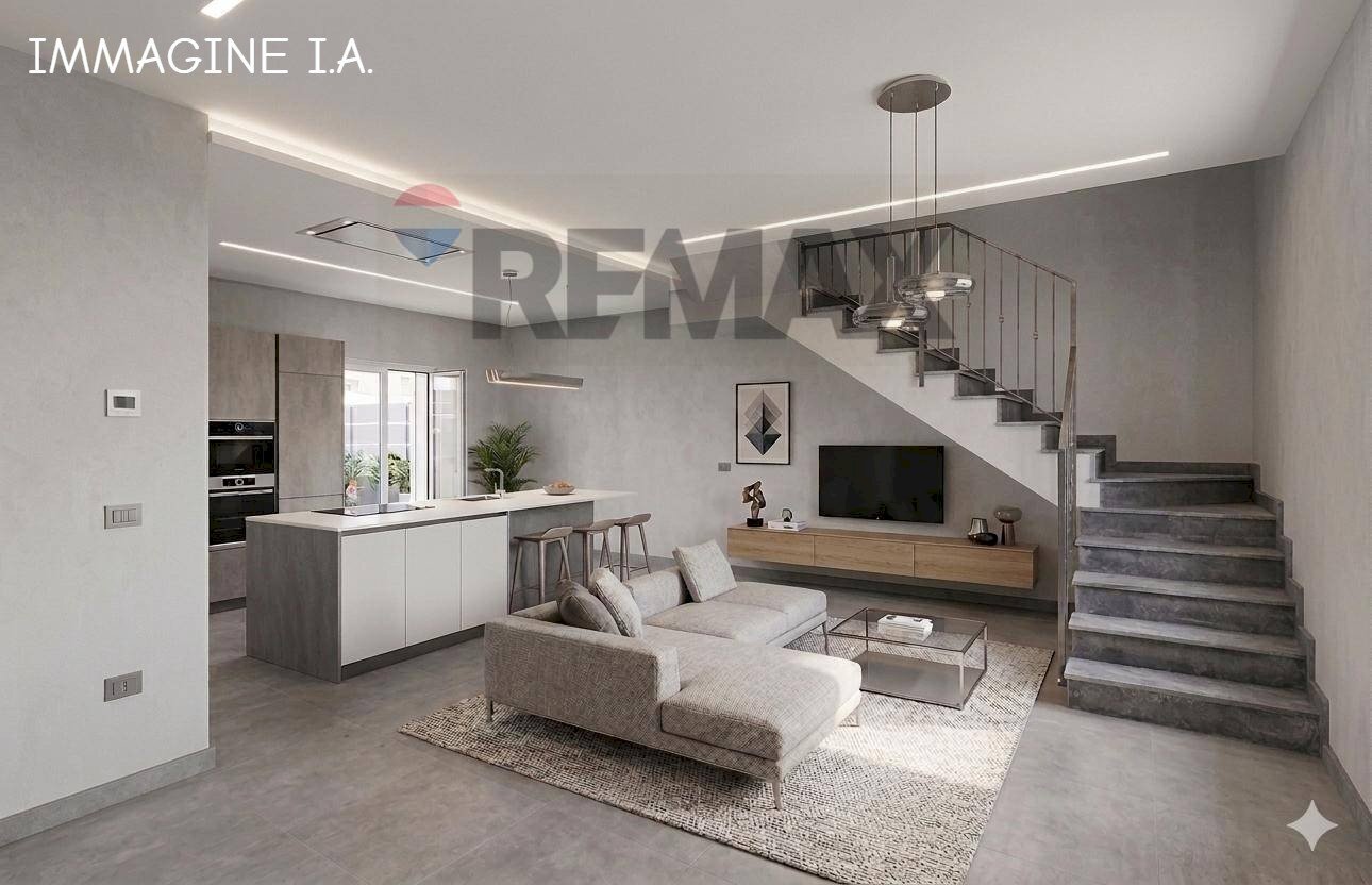 Soggiorno - Villa a Schiera Via degli Oleandri
snc, San Pietro Clarenza - foto 3