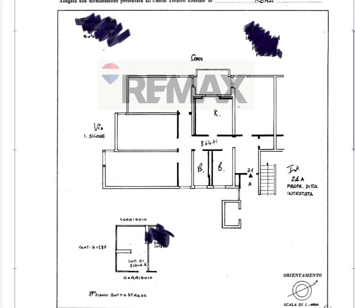 Pianta 2D - Four-room apartment Via Luciano Folgore 12
 
12, Roma - floor plans 1