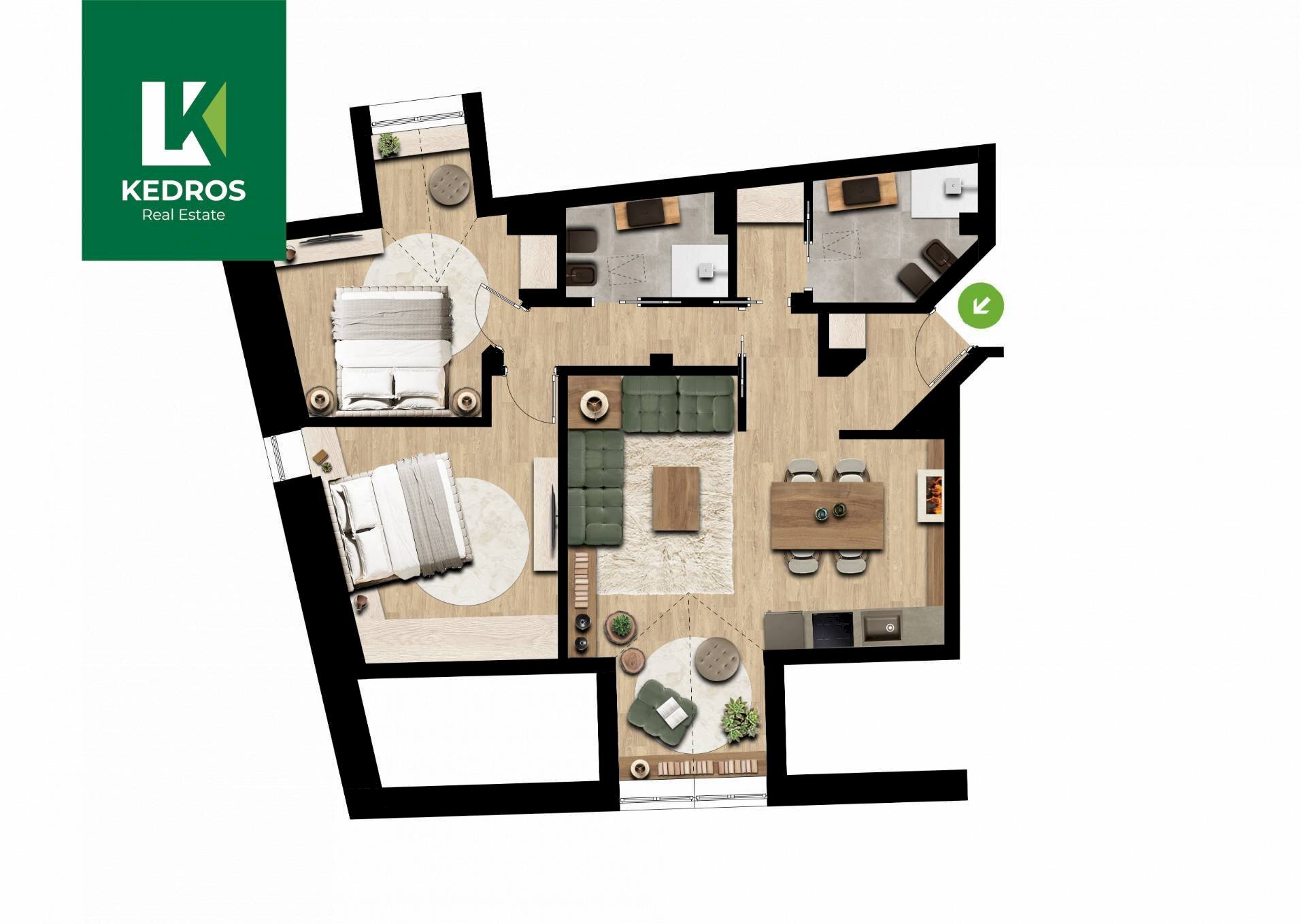 Foto 1 - Appartamento Rue Valdigne
 
39, Morgex - planimetria 1