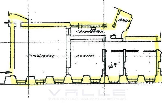 Planimetria - Appartamento viale delle mura, Bergamo - planimetria 1