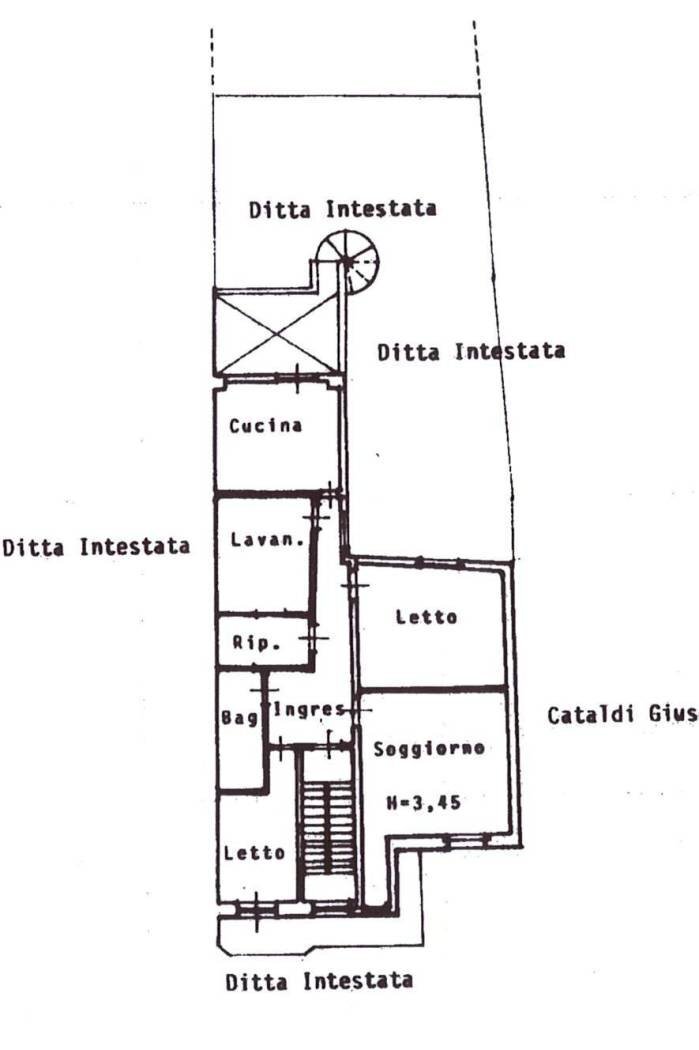 Casa indipendente corso Cesare Vergine, Tuglie - planimetria 1