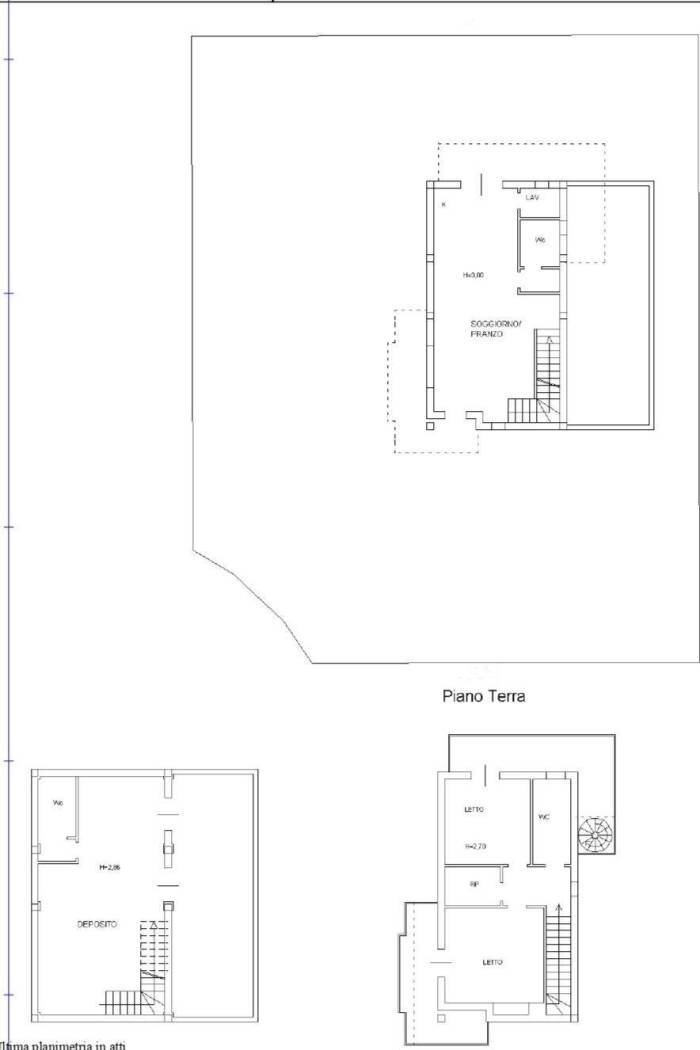 Villa via Charles le Corbusier, Lecce - floor plans 1