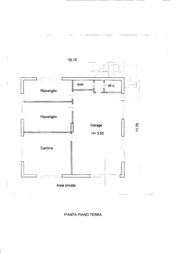 Stable - Palace via Raffaello Sanzio, 35A, Giulianova - floor plans 1
