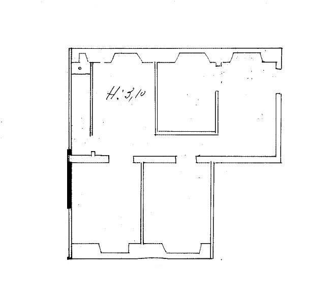 Trilocale vico Giovanni Scanzi, 3, Genova (zona Sampierdarena) - planimetria 1