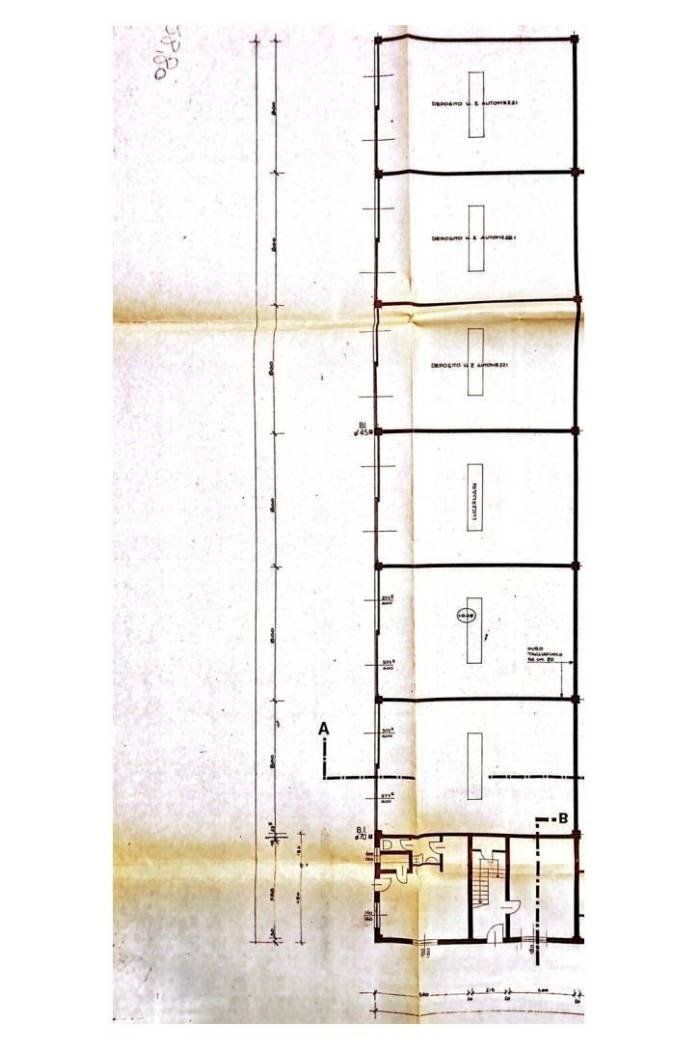 Shed via Podere della Vigna, Settimo Milanese - floor plans 1