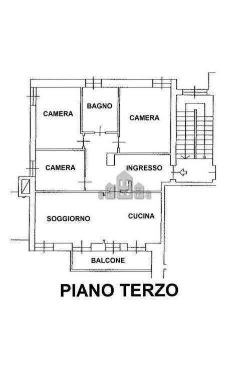 Apartment via Aurora, 16, Favria - floor plans 1