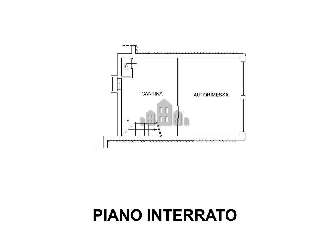 Terraced Villa via alessandrini, 21, Cuorgnè - floor plans 1