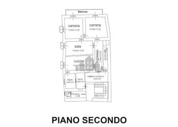 Planimetria - Four-room apartment via Maurizio Parigi, 6, Cuorgnè - photo 29