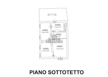 Planimetria - Four-room apartment via Maurizio Parigi, 6, Cuorgnè - photo 32