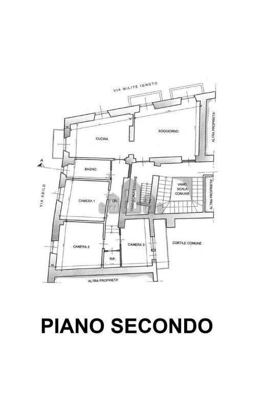 Appartamento via Milite Ignoto, 3, Cuorgnè - planimetria 1