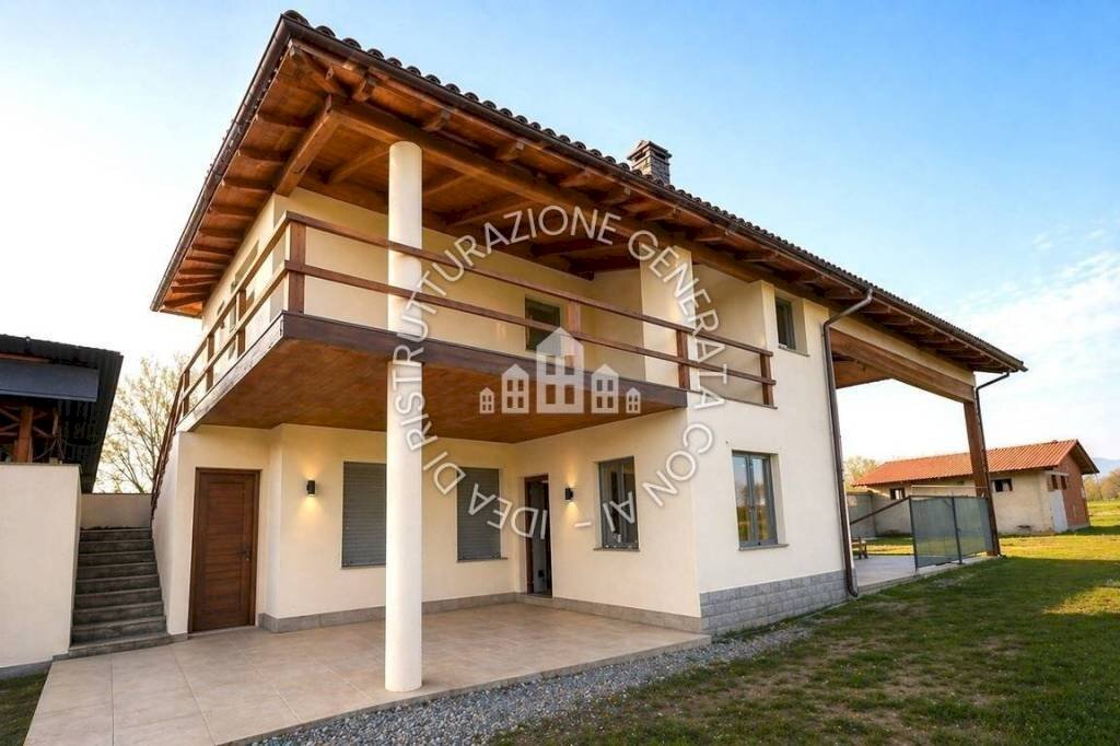Facciata - Casa indipendente strada Vecchia Rivarolo, snc, Ozegna - foto 2