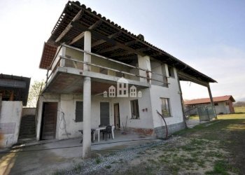 Facciata - Casa indipendente strada Vecchia Rivarolo, snc, Ozegna - foto 1