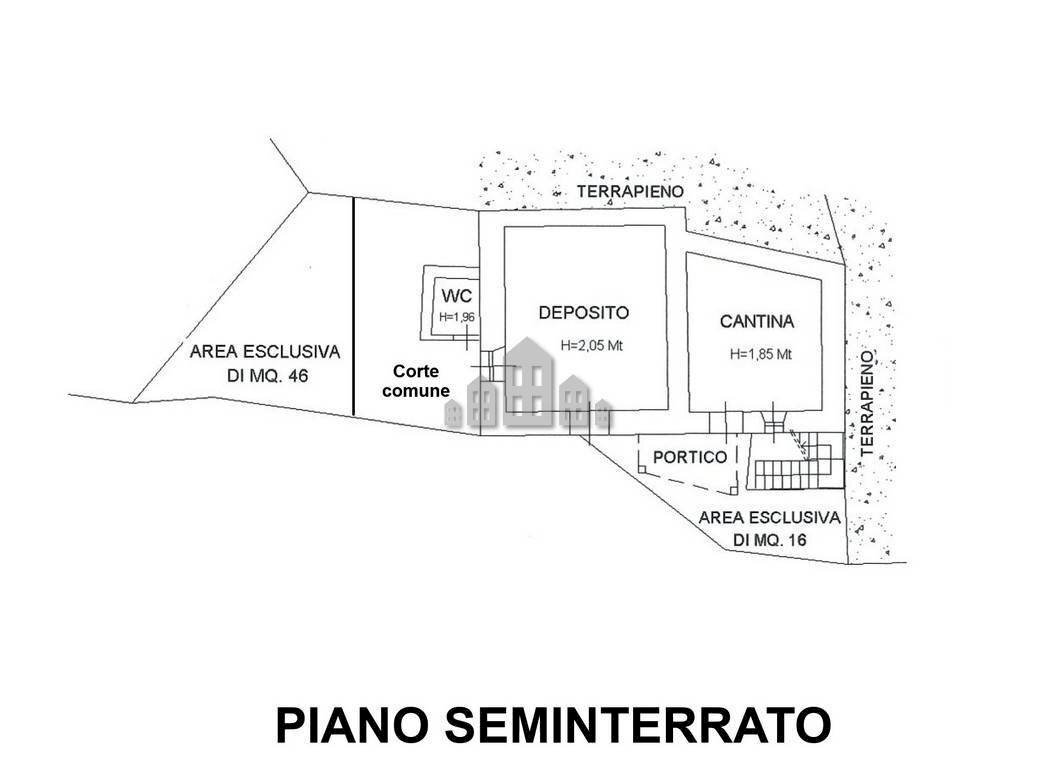Independent house Frazione Riunt, 97, Noasca - floor plans 1