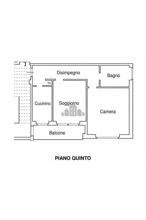 Appartamento via Massimo D'Azeglio, 2, Cuorgnè - planimetria 1
