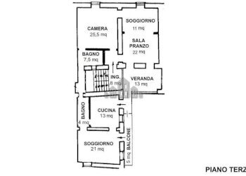 Planimetria - Appartamento via Costantino Nigra, 26, Castellamonte - foto 29