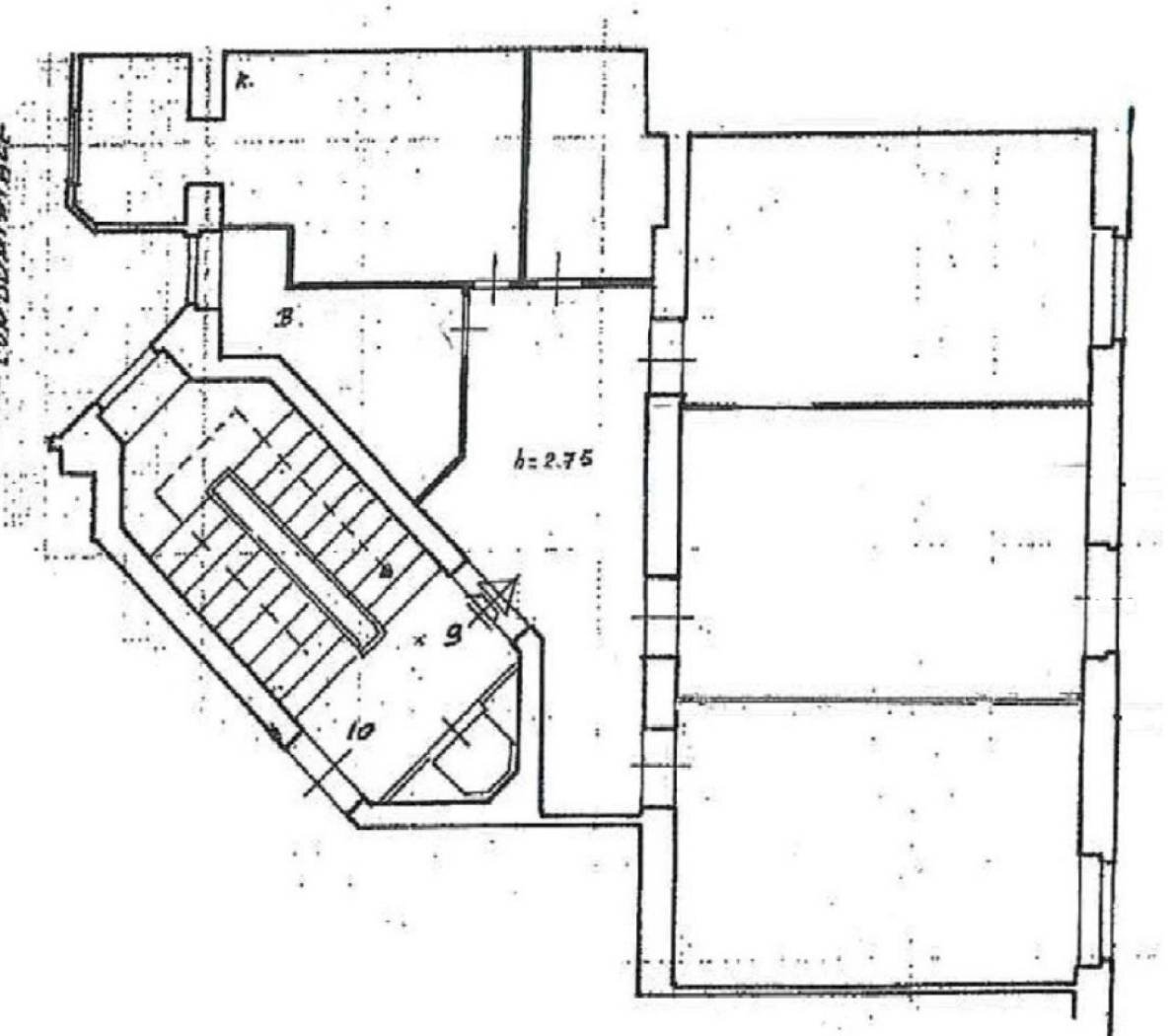 Three-room apartment Roma (neighborhood Centro Storico) - floor plans 1