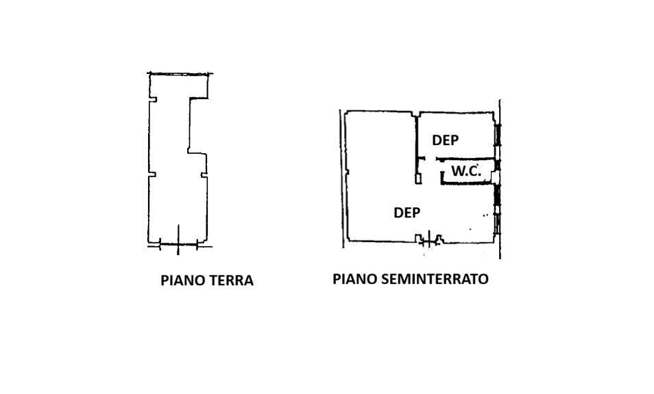 Shop Viale Della Libertà, Martina Franca - floor plans 1