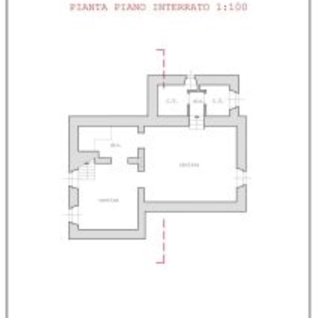 Villa Viale Sarrea, 18, Dronero - floor plans 1
