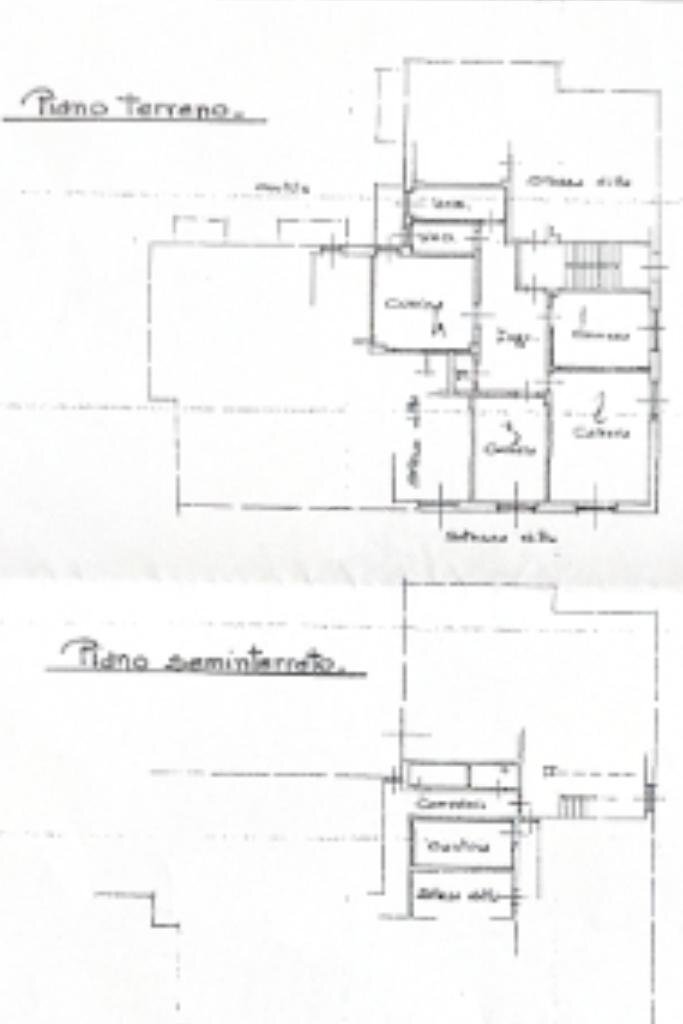 Four-room apartment Via G. Matteotti, Candiolo - floor plans 1