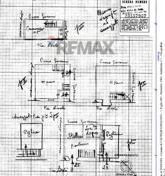 Pianta 2D - Casa indipendente Via Livolsi
 
29, Castelbuono - planimetria 1