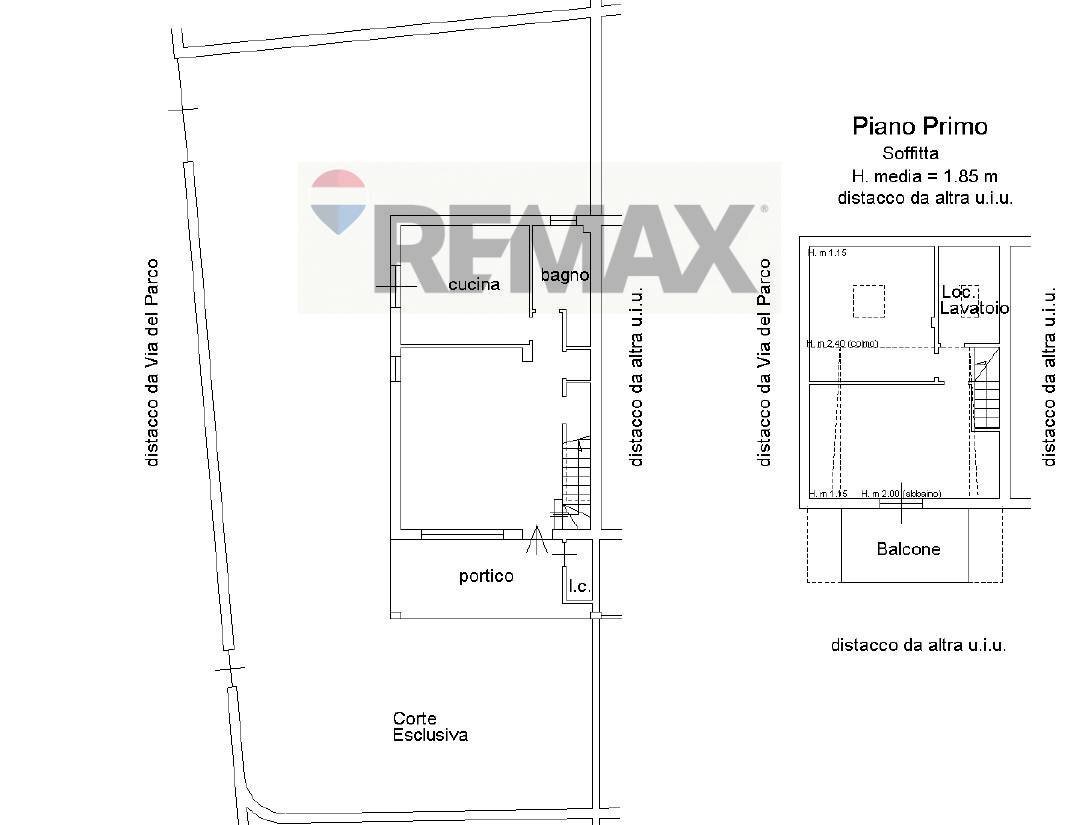 Pianta 2D - Villa via dle parco
 
28, Ardea - floor plans 1