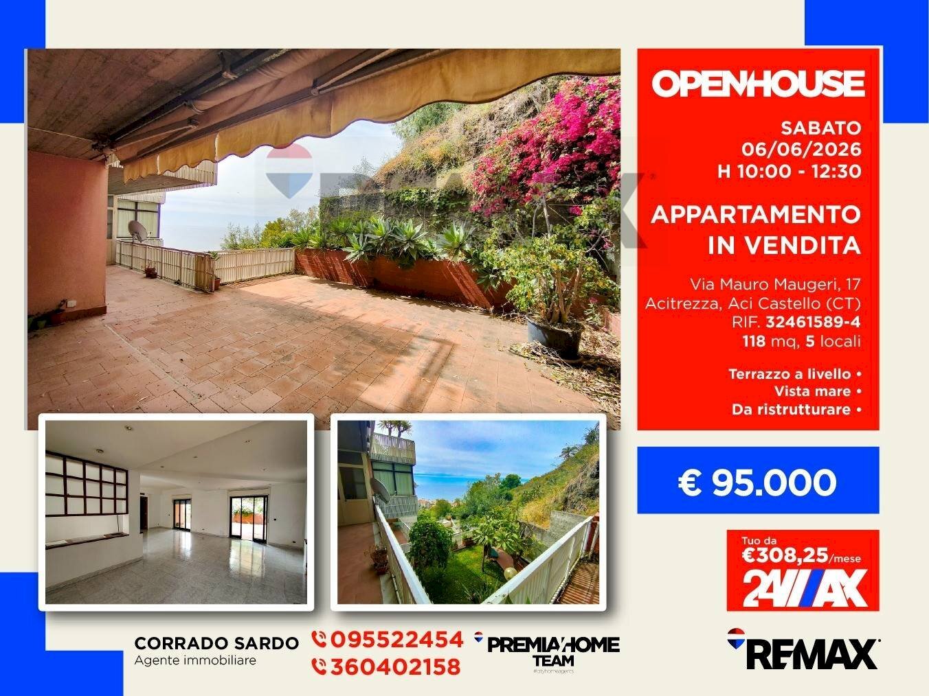 Terrazza - Appartamento via Mauro Maugeri
 
17, Aci Castello - foto 1