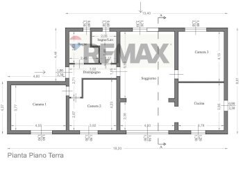 Pianta 2D - Villa CONTRADA COZZI SECCHI
 
SNC, Sciara - foto 29
