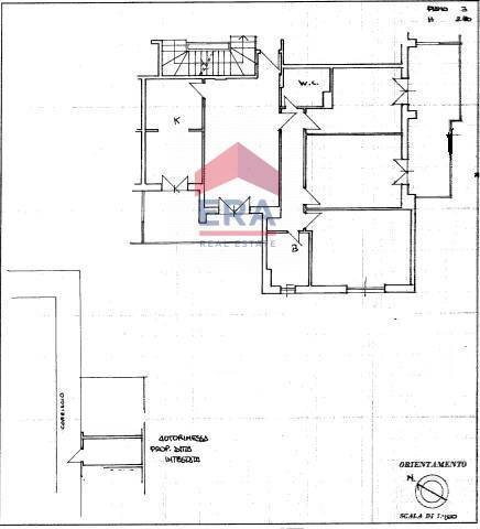 Planimetria - Four-room apartment Via Vittorio Maria Butera
 
5, Roma - floor plans 1