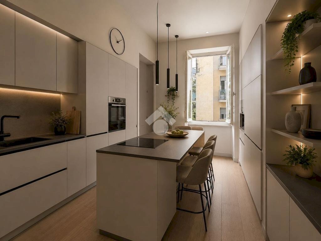 Three-room apartment Corso Tortona, Torino (neighborhood Vanchiglia) - photo 2