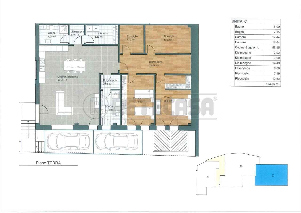 Retecasa_Valdagno - Render - C.jpg - Apartment Recoaro Terme - floor plans 1