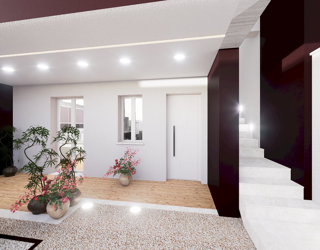 0_INGRESSI APPARTAMENTI.png - Three-room apartment Decimomannu - photo 1