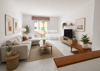 Arredo generato da IA - Three-room apartment Via Martiri della Libertà 139, Sanremo - photo 17