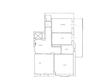 planimetria bn - Three-room apartment Via Martiri della Libertà 139, Sanremo - photo 22
