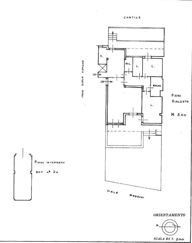 PLANIMETRIA_390ROSSINI - Appartamento Viale Gioacchino Rossini 3, Lecce - planimetria 1