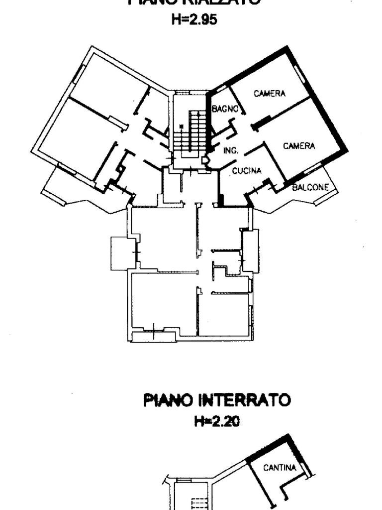 Trilocale Via I° Maggio, Viguzzolo - planimetria 1