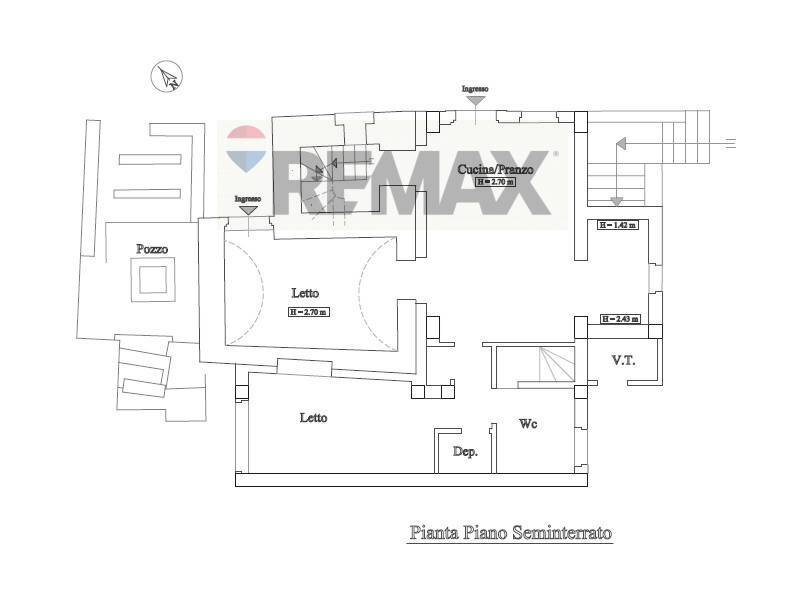Pianta 2D - Villa Via Fontanelle
 
snc, Vico del Gargano - planimetria 1