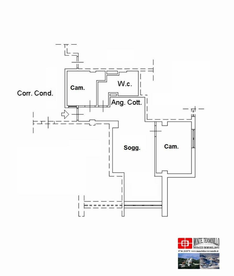 Trilocale SP10, Micigliano - planimetria 1