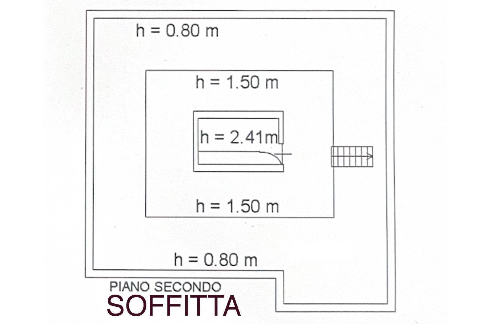 Villa via Delle Cornacchie, Lucca - floor plans 1