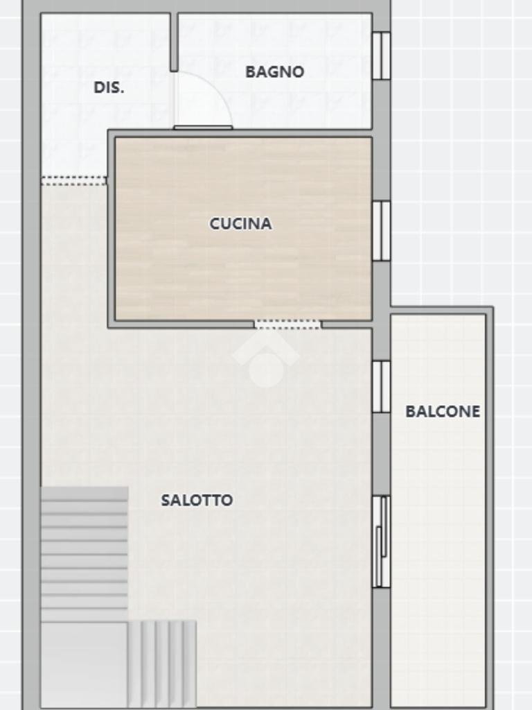 Terraced Villa Via Lago di Lugano, Ravenna (neighborhood Borgo Montone) - floor plans 1