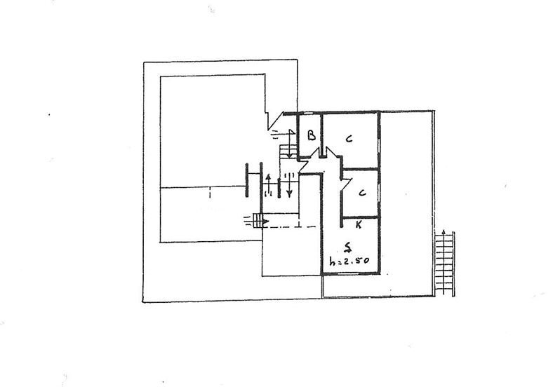 Three-room apartment via Malanotte, 34, Frabosa Sottana - floor plans 1