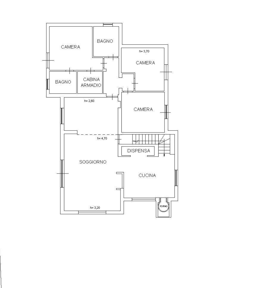 Foto 39 - Villa via Fonte Lettiga
 
86, Mentana - planimetria 1