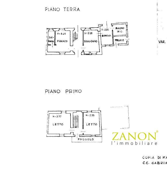 Foto 37 - Semi-detached house Via A. Pelicon, Savogna d'Isonzo - floor plans 1
