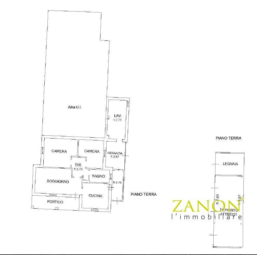 Foto 79 - Semi-detached house Via Casali Vecchi, Codroipo - floor plans 1
