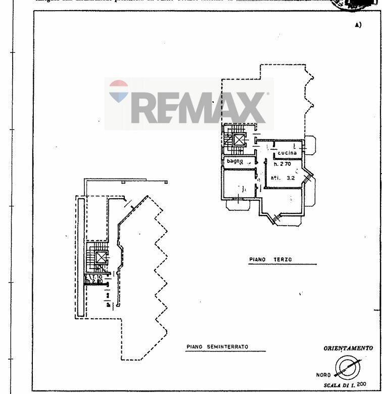 Pianta 2D - Three-room apartment Creva
 
93, Luino - floor plans 1